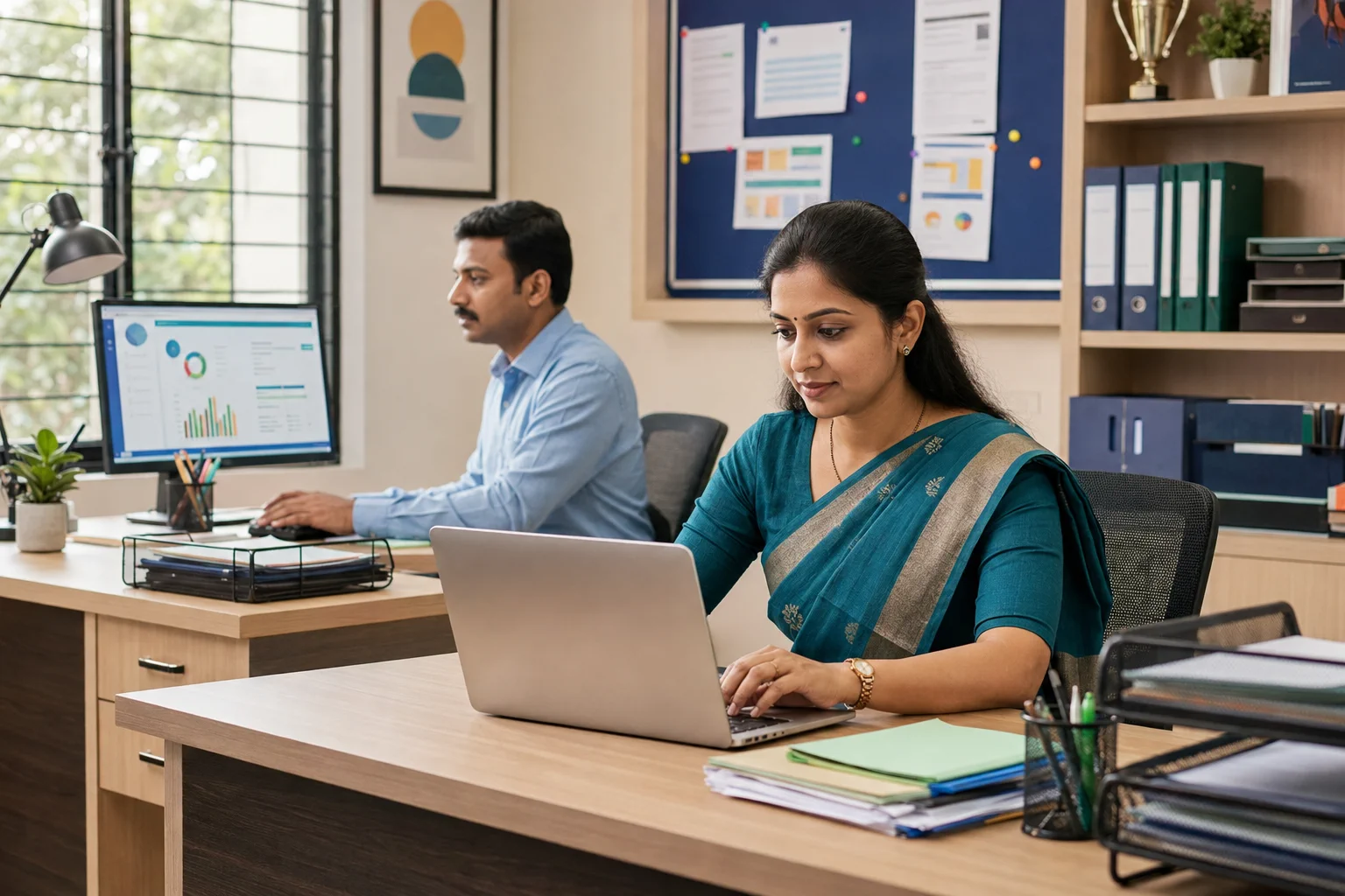 Modern school office using Easy Manage School